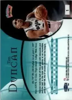 Back of Tim Duncan