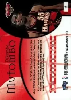 Back of Dikembe Mutombo