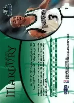 Back of Stephon Marbury