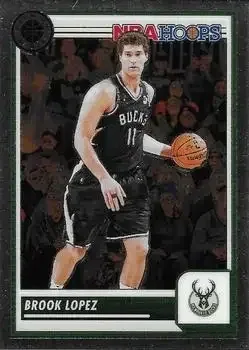 2023-24 Hoops Premium Stock #4 Brook Lopez