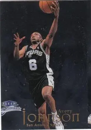 1998-99 Fleer Brilliants #14 - Avery Johnson - San Antonio Spurs