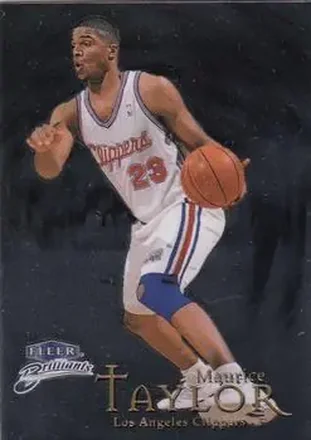 1998-99 Fleer Brilliants #19 - Maurice Taylor - Los Angeles Clippers