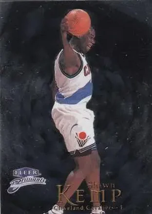 1998-99 Fleer Brilliants #20 - Shawn Kemp - Cleveland Cavaliers