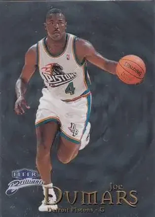 1998-99 Fleer Brilliants #26 - Joe Dumars - Detroit Pistons