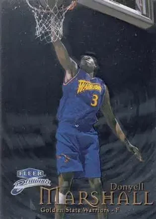 1998-99 Fleer Brilliants #31 - Donyell Marshall - Golden State Warriors