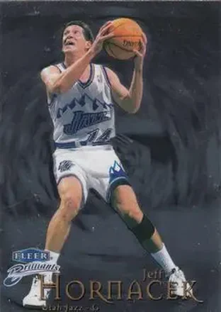 1998-99 Fleer Brilliants #32 - Jeff Hornacek - Utah Jazz