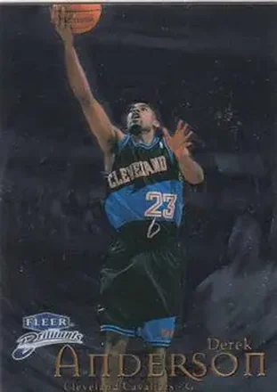 1998-99 Fleer Brilliants #34 - Derek Anderson - Cleveland Cavaliers