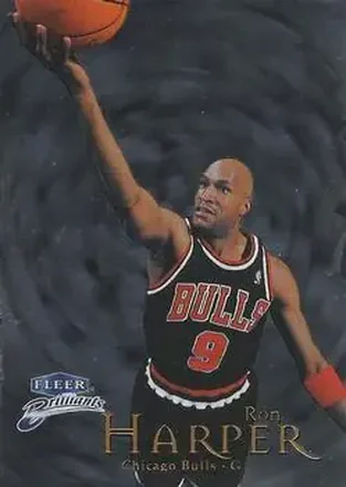 1998-99 Fleer Brilliants #35 - Ron Harper - Chicago Bulls
