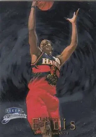 1998-99 Fleer Brilliants #42 - LaPhonso Ellis - Atlanta Hawks
