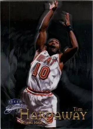 1998-99 Fleer Brilliants #43 - Tim Hardaway - Miami Heat