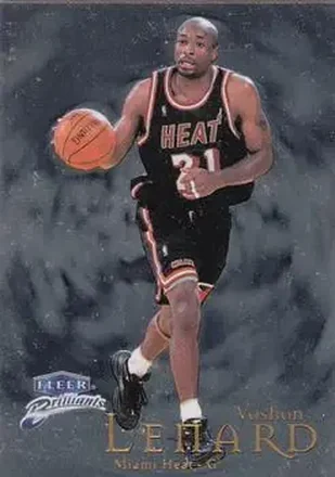 1998-99 Fleer Brilliants #47 - Voshon Lenard - Miami Heat