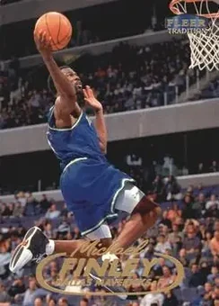 1998-99 Fleer Tradition #4 - Michael Finley - Dallas Mavericks