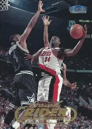1998-99 Fleer Tradition #14 - Isaiah Rider - Portland Trail Blazers
