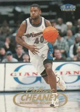 1998-99 Fleer Tradition #40 - Calbert Cheaney - Washington Wizards