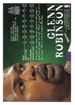 Back of Glenn Robinson