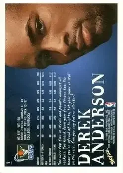 Back of Derek Anderson
