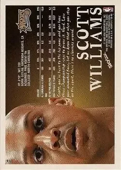 Back of Scott Williams