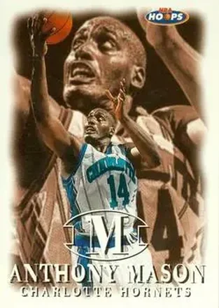 1998-99 Hoops #12 - Anthony Mason - Charlotte Hornets