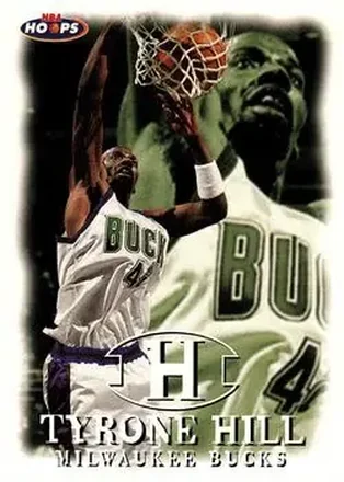 1998-99 Hoops #15 - Tyrone Hill - Milwaukee Bucks