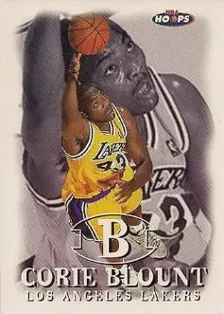 1998-99 Hoops #38 - Corie Blount - Los Angeles Lakers