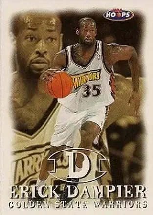 1998-99 Hoops #39 - Erick Dampier - Golden State Warriors 1998-99 Hoops #39 - Erick Dampier - Golden State Warriors
