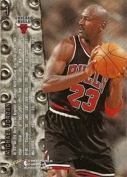 Back of Michael Jordan