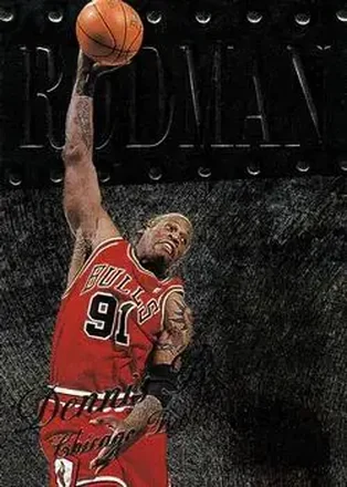 1998-99 Metal Universe #16 - Dennis Rodman - Chicago Bulls
