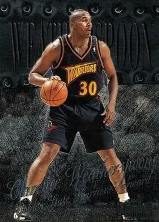 1998-99 Metal Universe #17 - Clarence Weatherspoon - Golden State Warriors