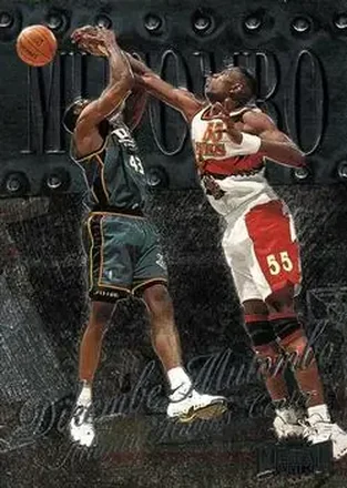 1998-99 Metal Universe #20 - Dikembe Mutombo - Atlanta Hawks