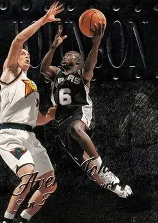 1998-99 Metal Universe #44 - Avery Johnson - San Antonio Spurs