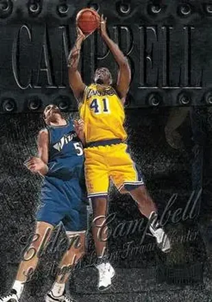 1998-99 Metal Universe #48 - Elden Campbell - Los Angeles Lakers