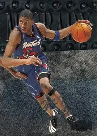 1998-99 Metal Universe #51 - Tracy McGrady - Toronto Raptors