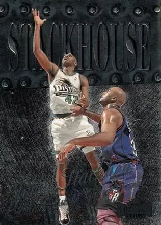 1998-99 Metal Universe #57 - Jerry Stackhouse - Detroit Pistons