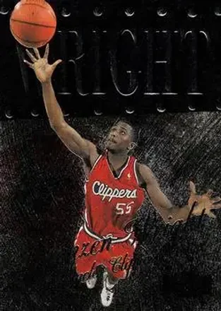 1998-99 Metal Universe #58 - Lorenzen Wright - Los Angeles Clippers