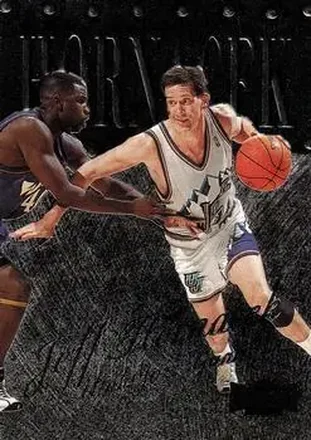 1998-99 Metal Universe #61 - Jeff Hornacek - Utah Jazz