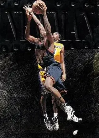 1998-99 Metal Universe #64 - Johnny Newman - Denver Nuggets