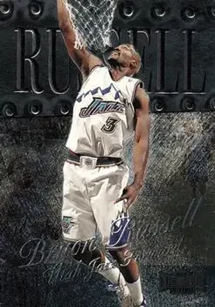 1998-99 Metal Universe #70 - Bryon Russell - Utah Jazz
