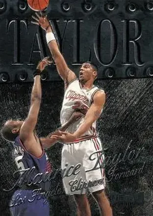 1998-99 Metal Universe #71 - Maurice Taylor - Los Angeles Clippers