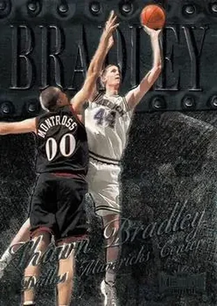 1998-99 Metal Universe #73 - Shawn Bradley - Dallas Mavericks