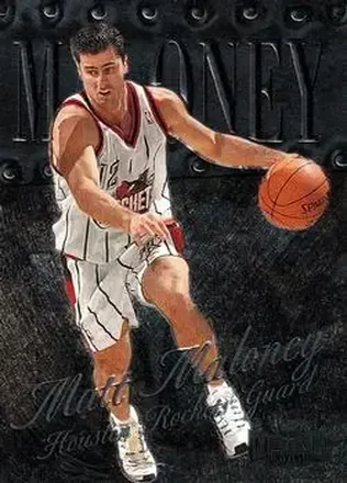 1998-99 Metal Universe #74 - Matt Maloney - Houston Rockets