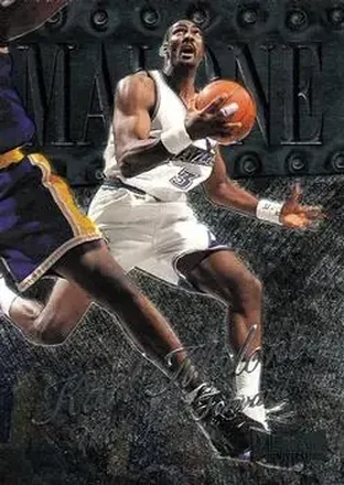 1998-99 Metal Universe #75 - Karl Malone - Utah Jazz