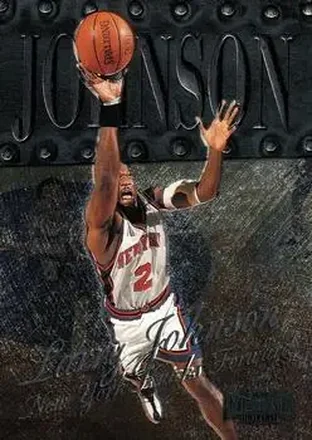 1998-99 Metal Universe #76 - Larry Johnson - New York Knicks