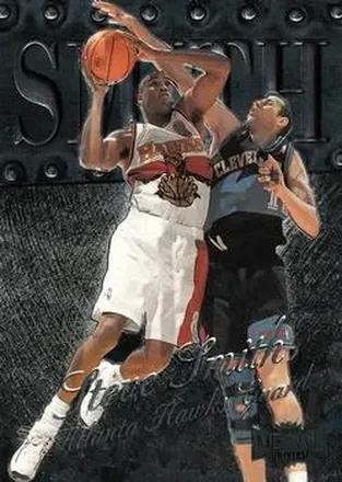 1998-99 Metal Universe #78 - Steve Smith - Atlanta Hawks