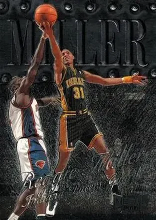 1998-99 Metal Universe #80 - Reggie Miller - Indiana Pacers