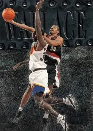 1998-99 Metal Universe #88 - Rasheed Wallace - Portland Trail Blazers