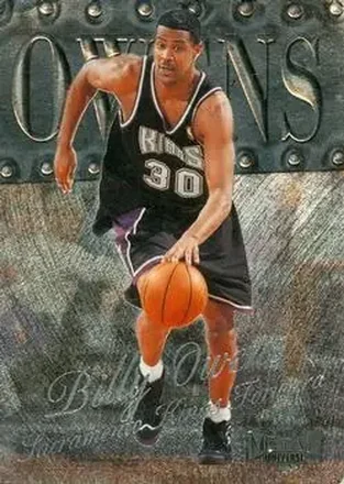 1998-99 Metal Universe #94 - Billy Owens - Sacramento Kings