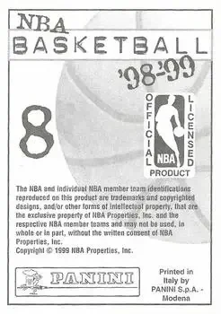 Back of Alonzo Mourning