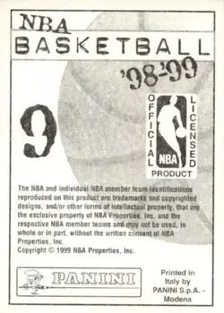 Back of Jamal Mashburn