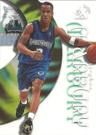 1998-99 SkyBox E-X Century #4 - Stephon Marbury - Minnesota Timberwolves