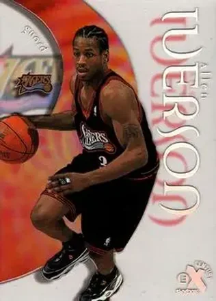 1998-99 SkyBox E-X Century #5 - Allen Iverson - Philadelphia 76ers